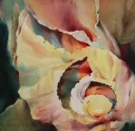 Watercolor Painting - Twirling