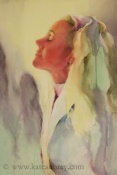 Watercolor Painting - Dreamer